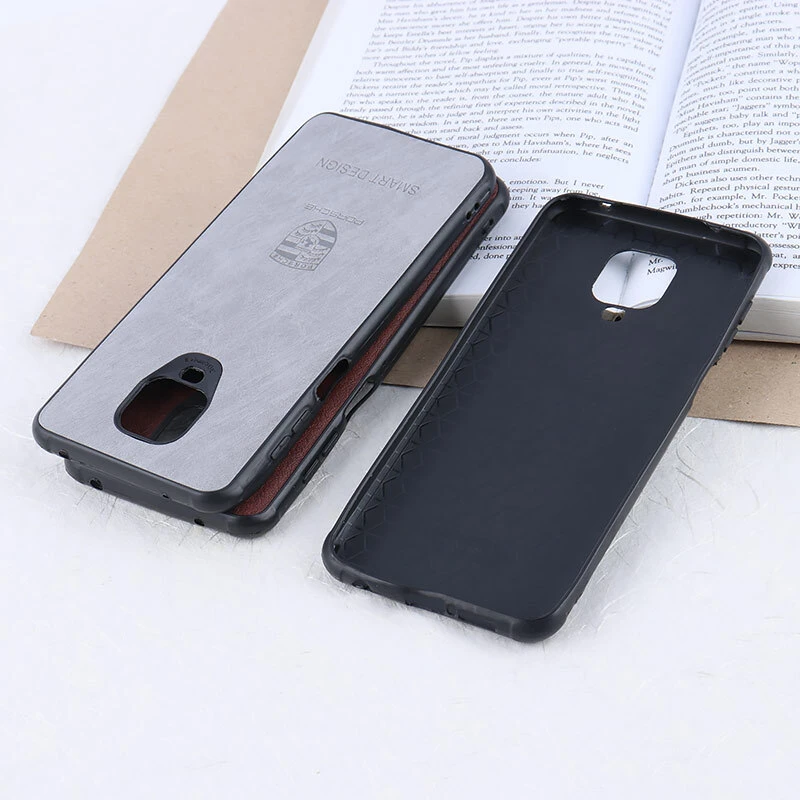 قاب چرمی Smart Design شیائومی Redmi Note 9S / Note 9 Pro / Note 10 Lite طرح Porsche