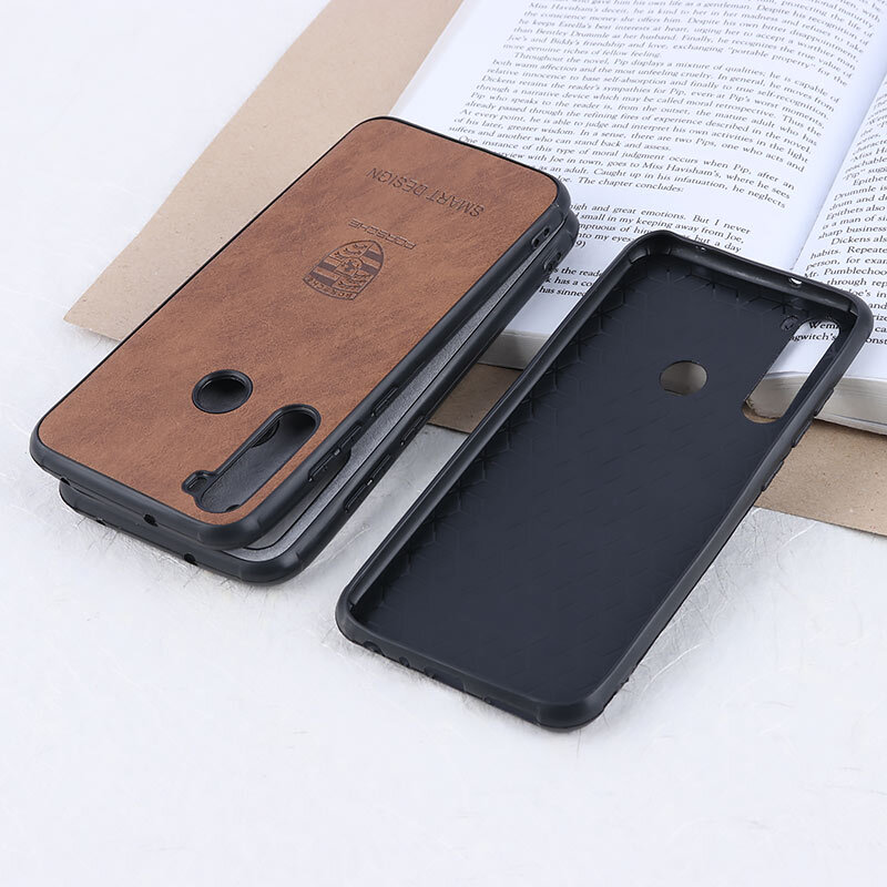 قاب چرمی Smart Design شیائومی Redmi Note 8 طرح Porsche