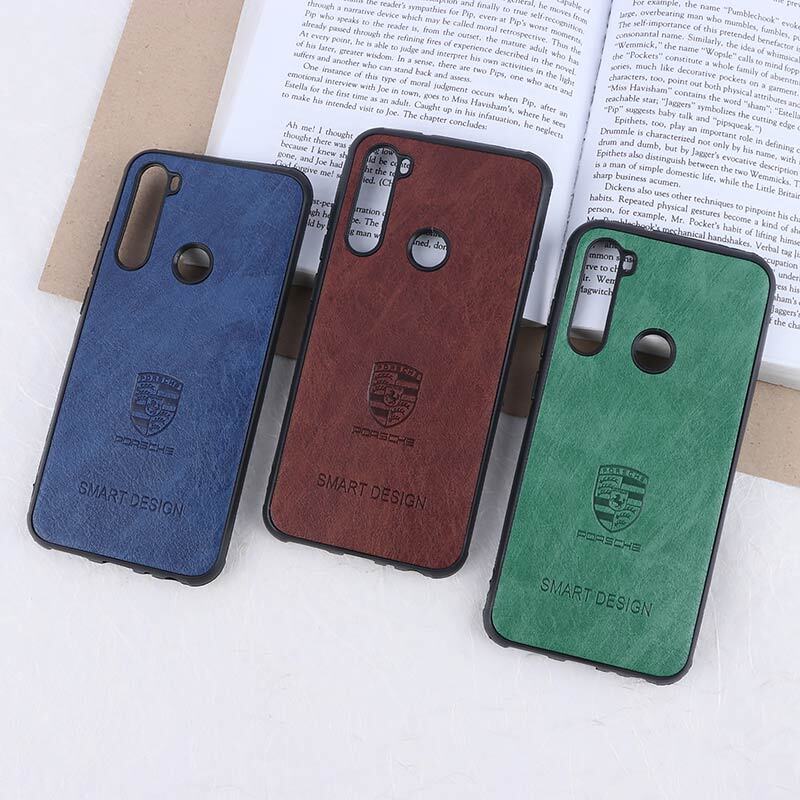 قاب چرمی Smart Design شیائومی Redmi Note 8 طرح Porsche