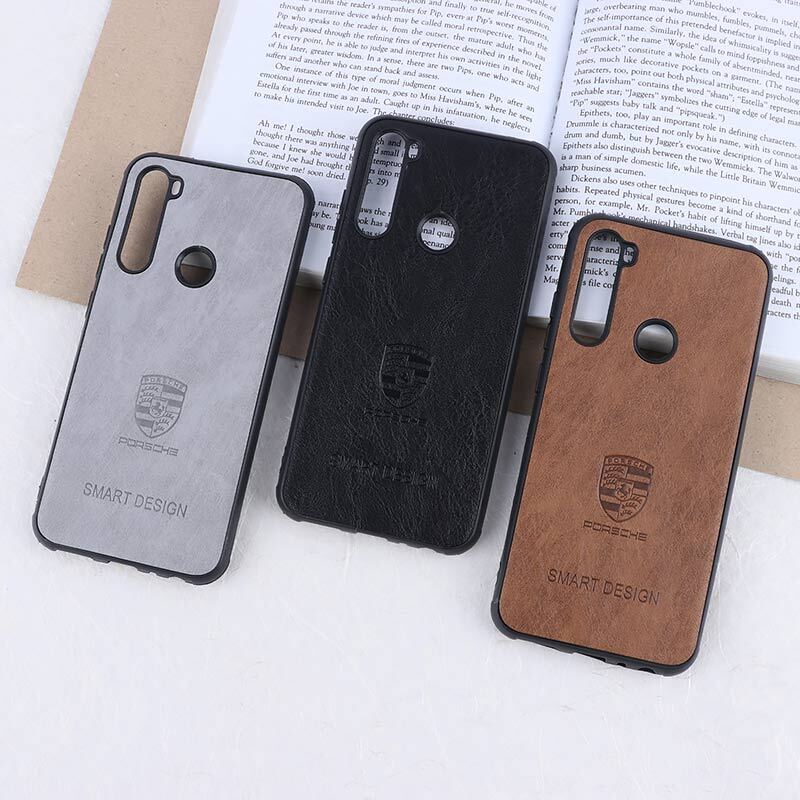 قاب چرمی Smart Design شیائومی Redmi Note 8 طرح Porsche