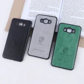 قاب چرمی Smart Design سامسونگ Galaxy J7 2016 طرح Porsche محافظ لنزدار
