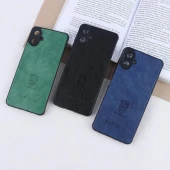 قاب چرمی Smart Design سامسونگ Galaxy A06 طرح Porsche محافظ لنزدار