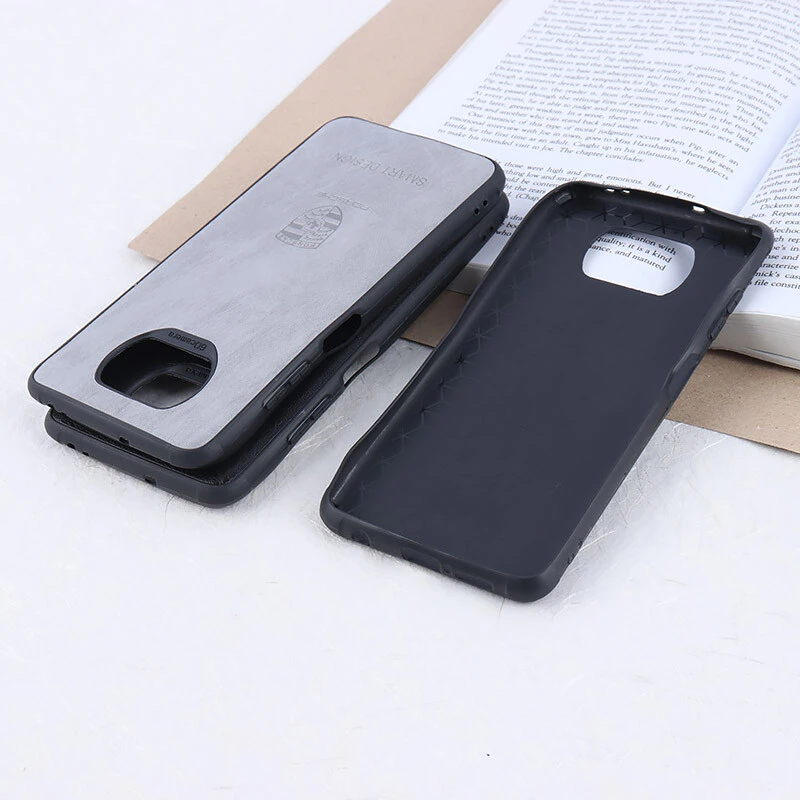 قاب چرمی Smart Design شیائومی Poco X3 / X3 NFC / X3 Pro طرح Porsche