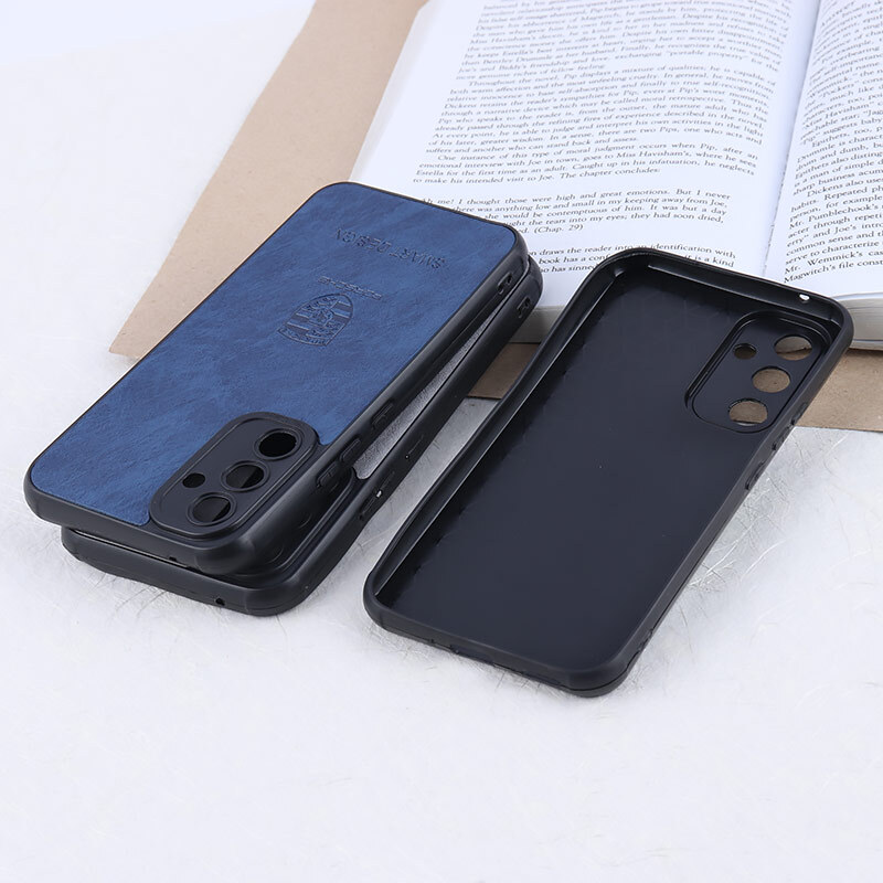قاب چرمی Smart Design سامسونگ Galaxy A54 طرح Porsche محافظ لنزدار
