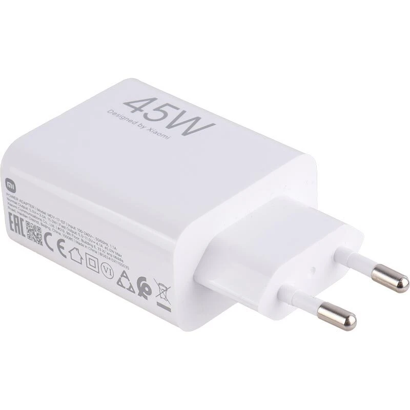 شارژر دیواری 45 وات شیائومی MDY-17-EF 4.1A سر جعبه