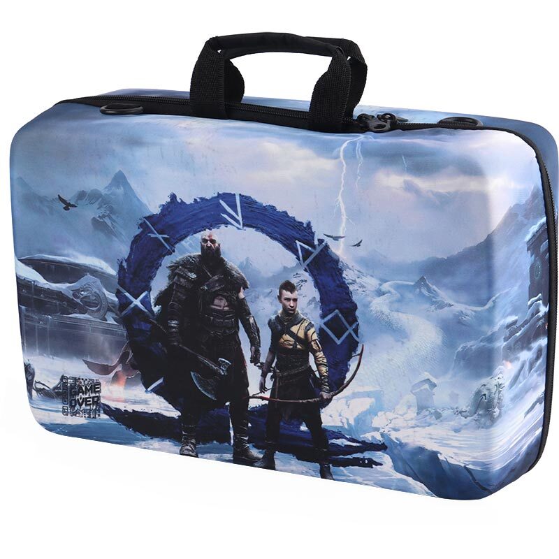 کیف کنسول بازی PS5 Slim طرح God of War Ragnarok کد 9