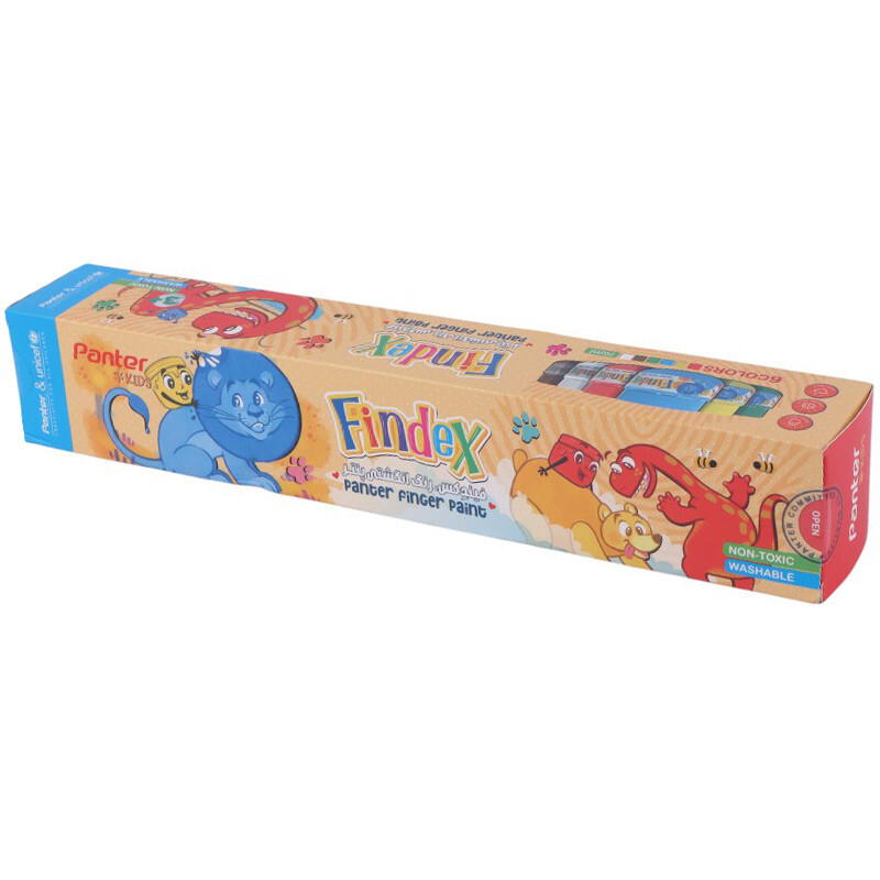 رنگ انگشتی 6 رنگ پنتر Panter Findex UFP106-6-SLIM