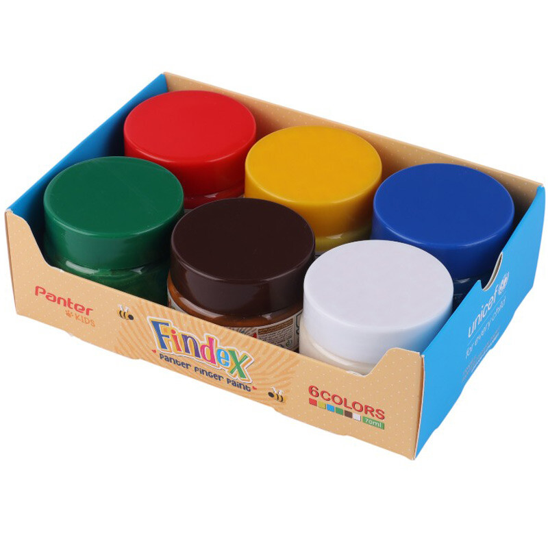 رنگ انگشتی 6 رنگ پنتر Panter Findex UFP106-6-CHUBBY