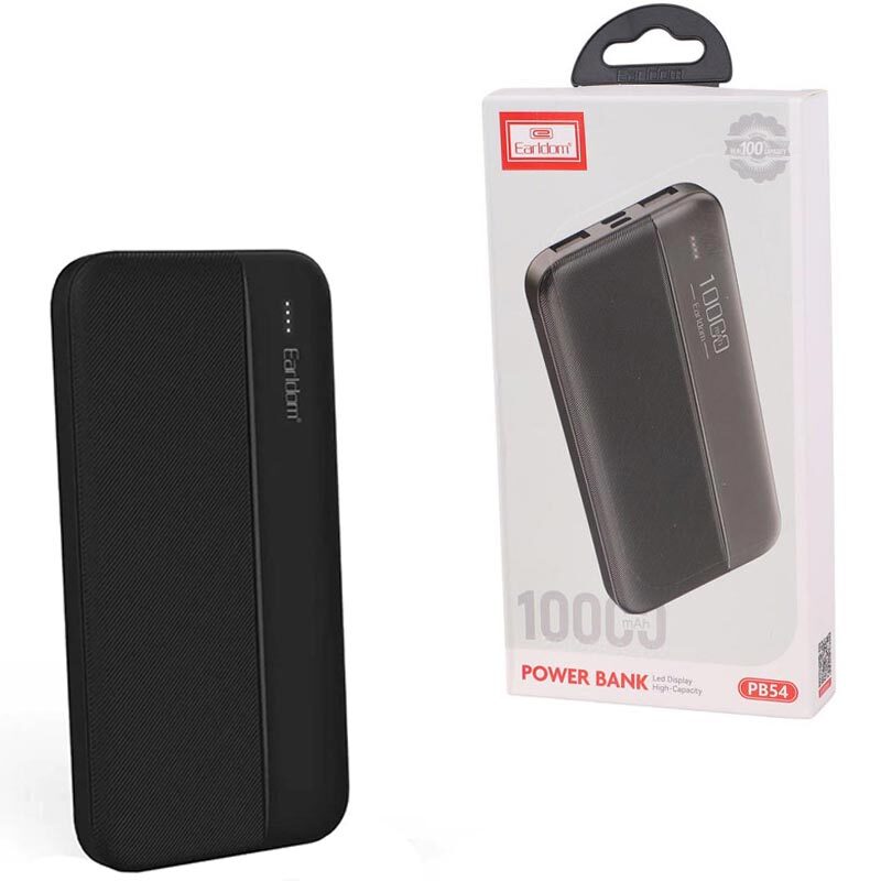 پاور بانک ارلدام ET-PB54 10.5W ظرفیت 10000 میلی آمپر ساعت