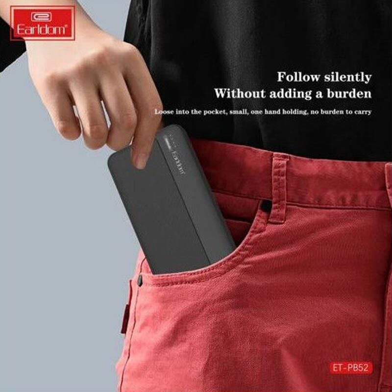 پاور بانک ارلدام ET-PB54 10.5W ظرفیت 10000 میلی آمپر ساعت