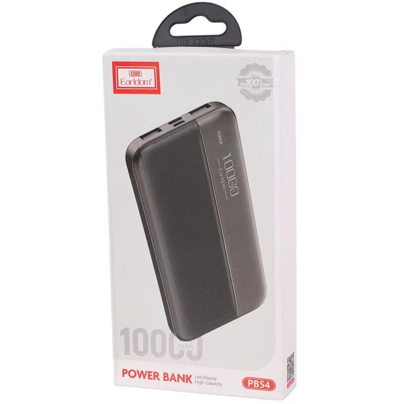 پاور بانک ارلدام ET-PB54 10.5W ظرفیت 10000 میلی آمپر ساعت