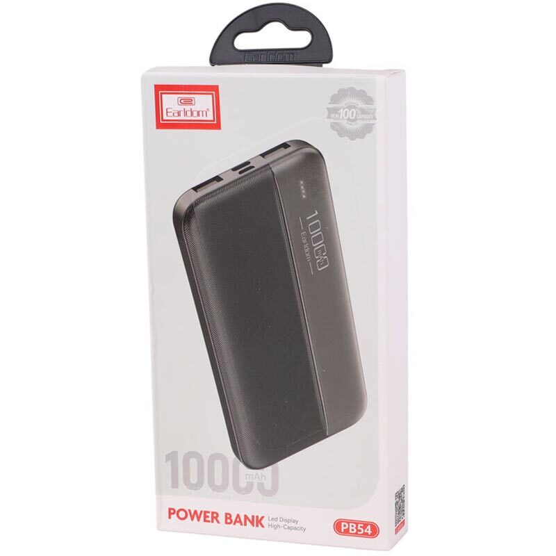 پاور بانک ارلدام ET-PB54 10.5W ظرفیت 10000 میلی آمپر ساعت