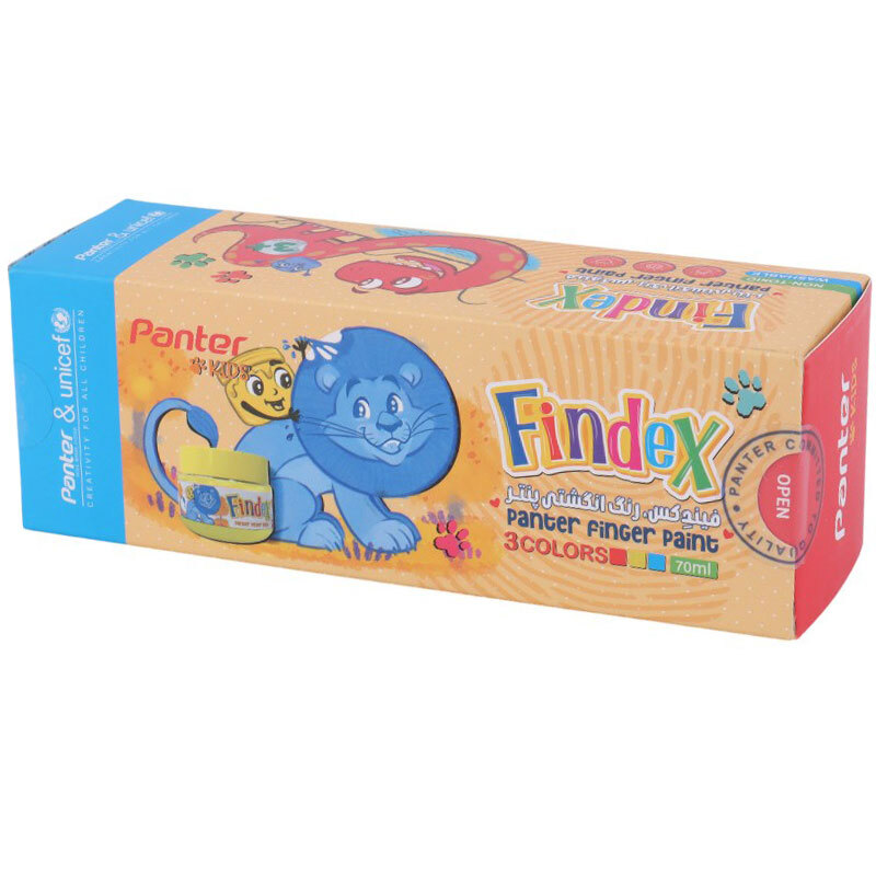 رنگ انگشتی 3 رنگ پنتر Panter Findex UFP106-3