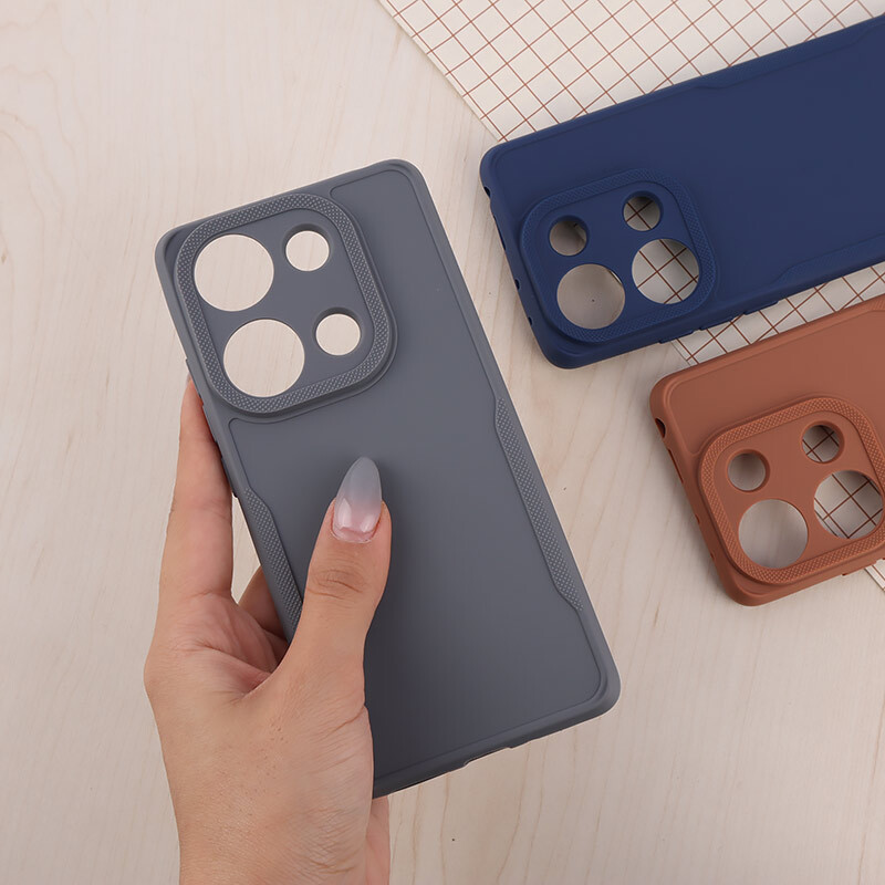 قاب ژله ای Defender شیائومی Redmi Note 13 Pro 4G محافظ لنزدار