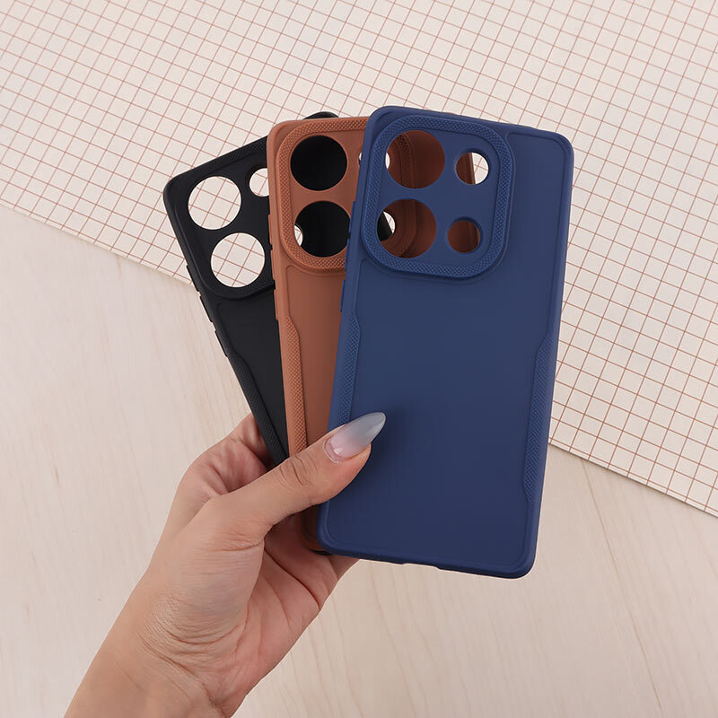 قاب ژله ای Defender شیائومی Redmi Note 13 Pro 4G محافظ لنزدار