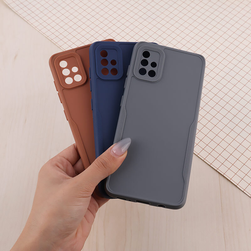 قاب ژله ای Defender سامسونگ Galaxy A51 4G محافظ لنزدار