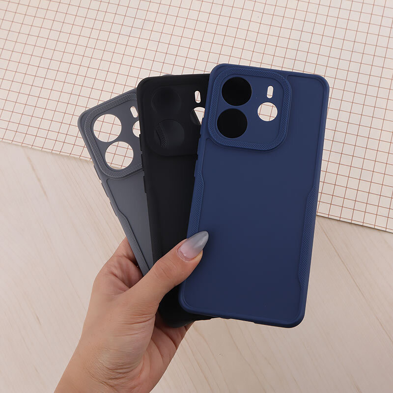 قاب ژله ای Defender شیائومی Redmi Note 14 محافظ لنزدار