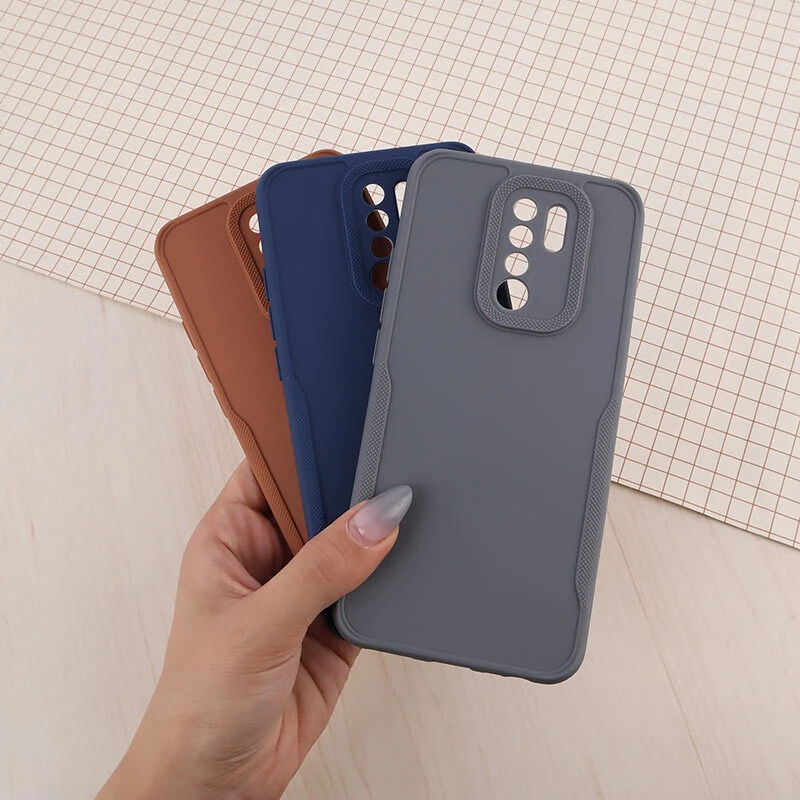 قاب ژله ای Defender شیائومی Redmi 9 / 9 Prime محافظ لنزدار