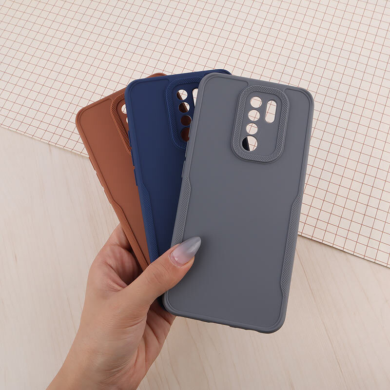 قاب ژله ای Defender شیائومی Redmi 9 / 9 Prime محافظ لنزدار