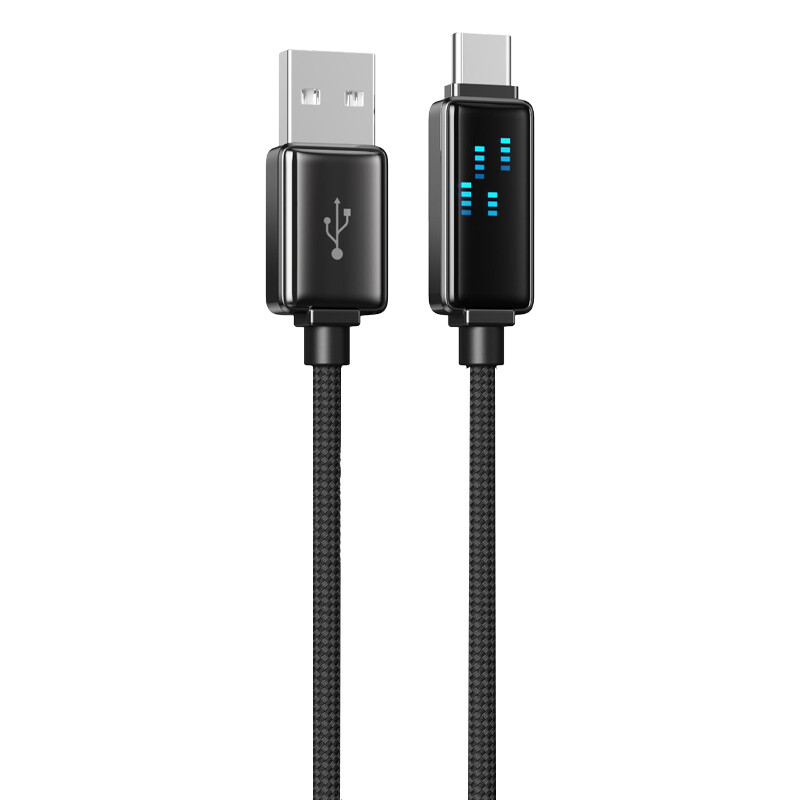 کابل تایپ سی فست شارژ Hiska LX-19AC QC3.0 PD 66W 1m