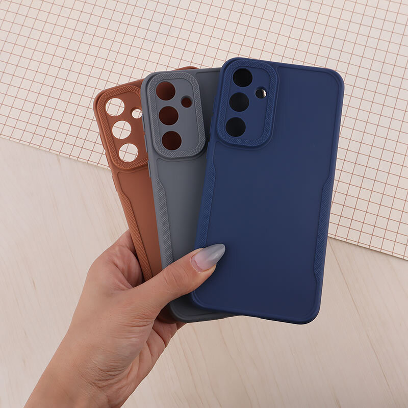 قاب ژله ای Defender سامسونگ Galaxy A55 محافظ لنزدار