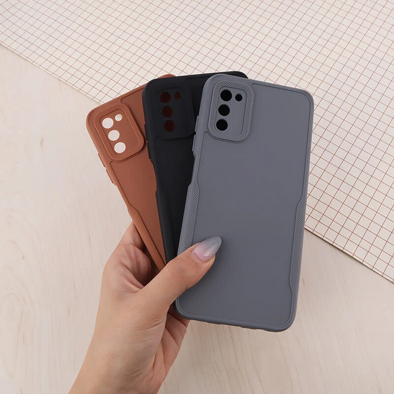 قاب ژله ای Defender سامسونگ Galaxy A02s / M02s / A03s محافظ لنزدار