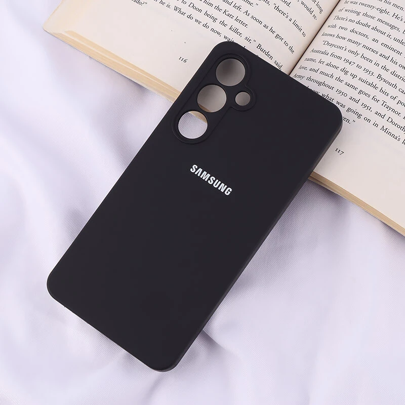 قاب سیلیکونی Highcopy زیر بسته سامسونگ Galaxy S24 FE محافظ لنزدار