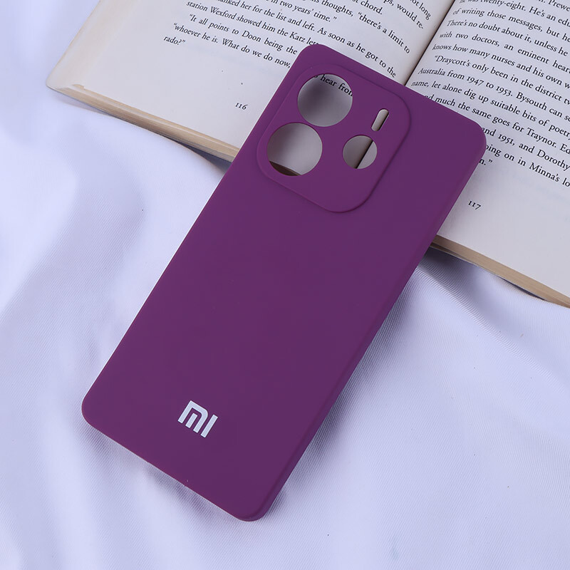 قاب سیلیکونی Highcopy زیربسته شیائومی Redmi Note 14 محافظ لنزدار