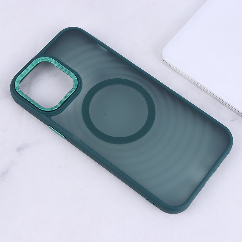 قاب مگ سیف آیفون iPhone 13 Pro Max پشت مات طرح موج