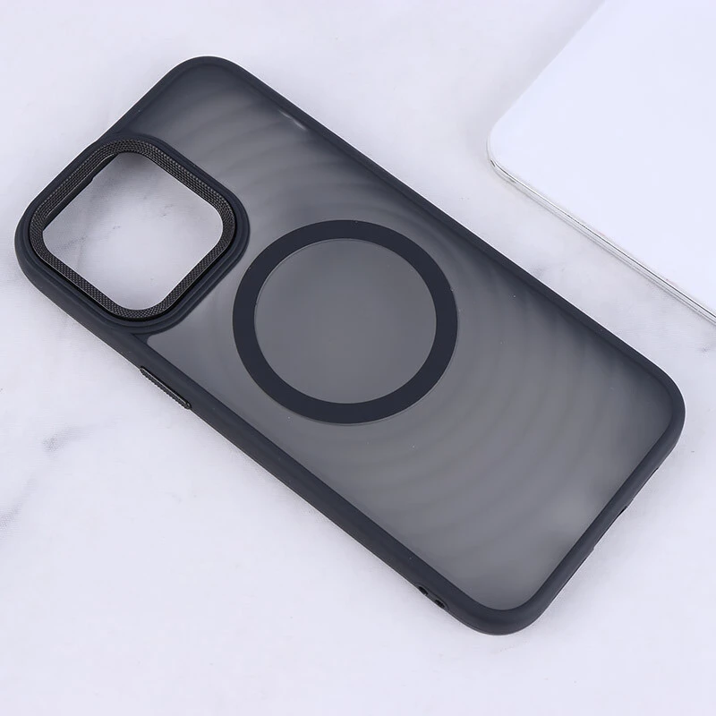 قاب مگ سیف آیفون iPhone 15 Pro Max پشت مات طرح موج
