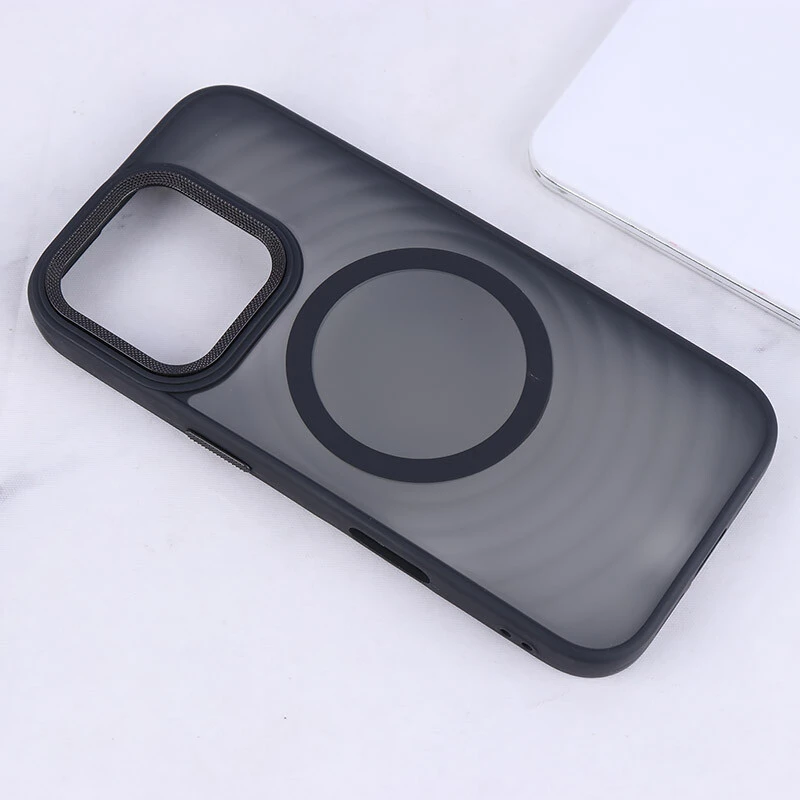 قاب مگ سیف آیفون iPhone 16 Pro پشت مات طرح موج