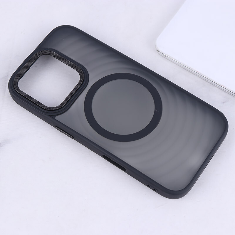 قاب مگ سیف آیفون iPhone 16 Pro پشت مات طرح موج