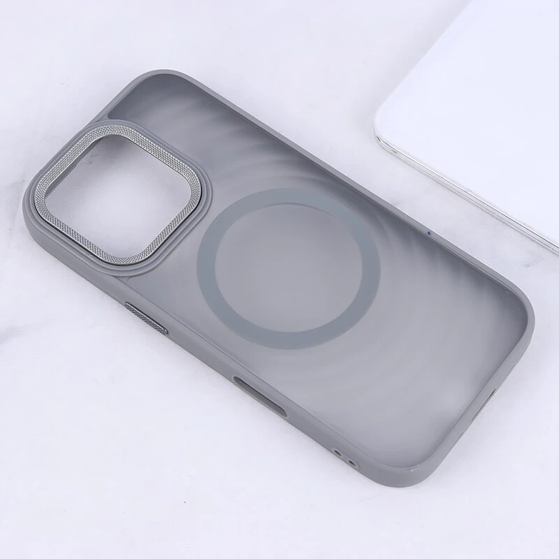 قاب مگ سیف آیفون iPhone 16 Pro پشت مات طرح موج