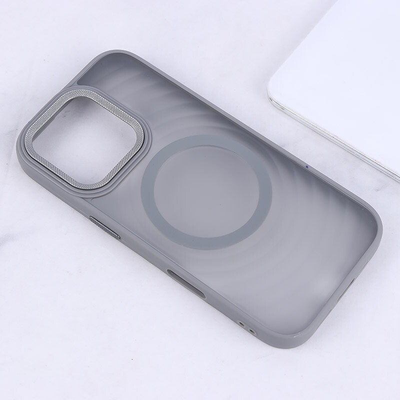 قاب مگ سیف آیفون iPhone 16 Pro پشت مات طرح موج