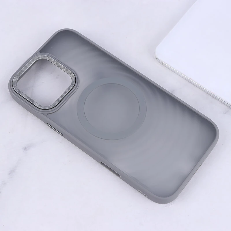قاب مگ سیف آیفون iPhone 16 Pro Max پشت مات طرح موج