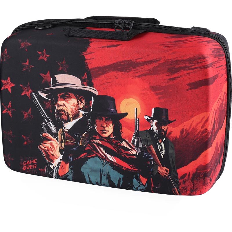 کیف کنسول بازی PS5 Slim طرح Red Dead Redemption 2 کد 6
