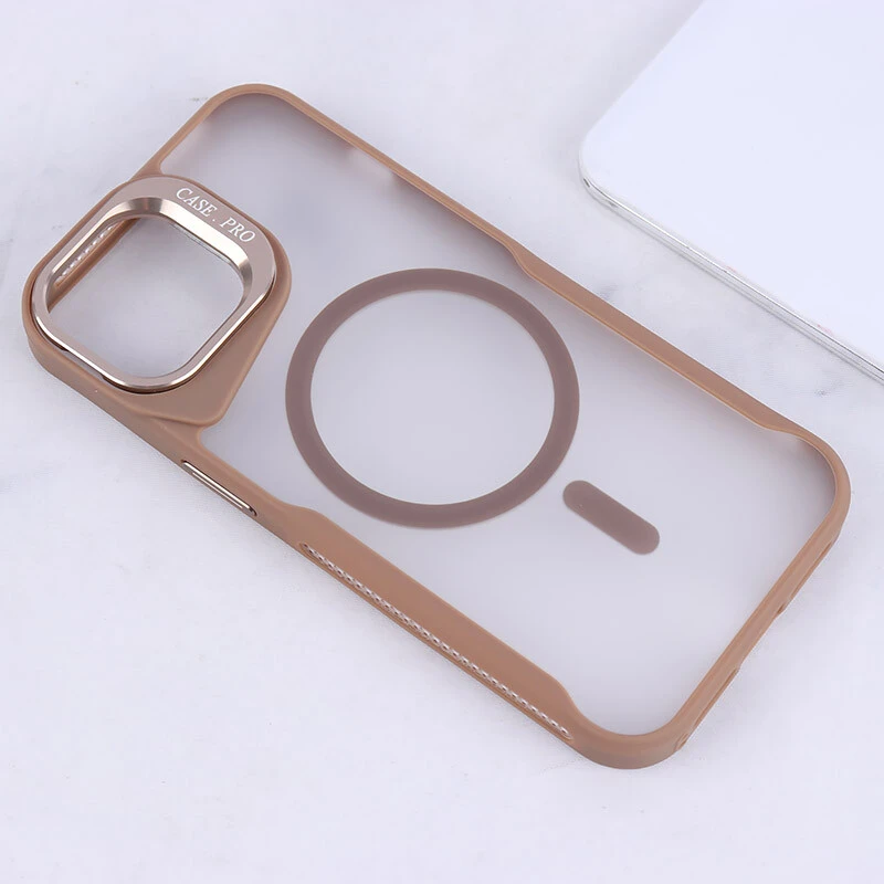 قاب مگ سیف Case.Pro آیفون iPhone 13 / 14 استندشو پشت مات