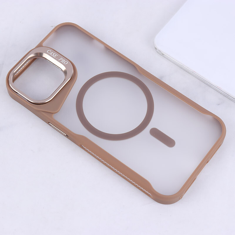 قاب مگ سیف Case.Pro آیفون iPhone 13 / 14 استندشو پشت مات