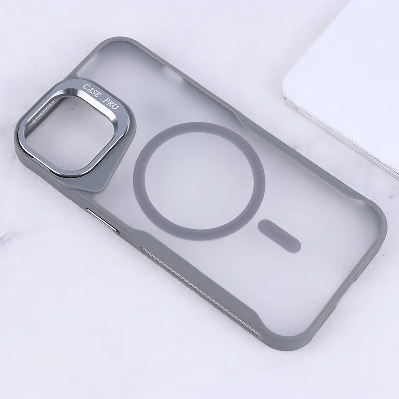 قاب مگ سیف Case.Pro آیفون iPhone 13 / 14 استندشو پشت مات