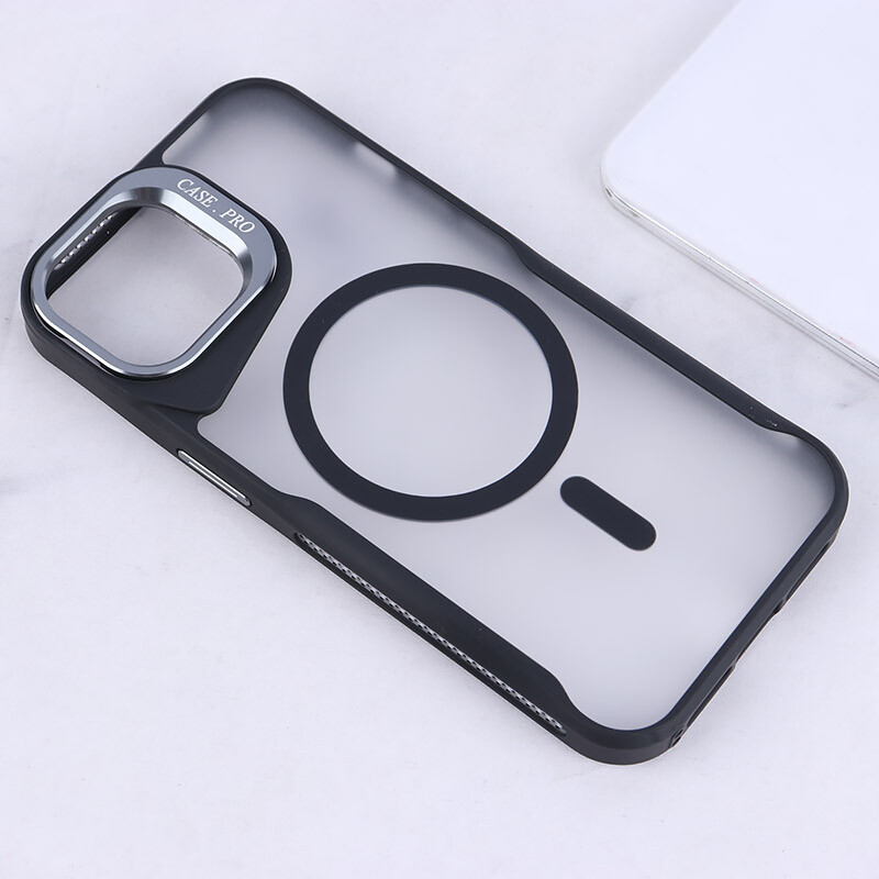 قاب مگ سیف Case.Pro آیفون iPhone 13 / 14 استندشو پشت مات