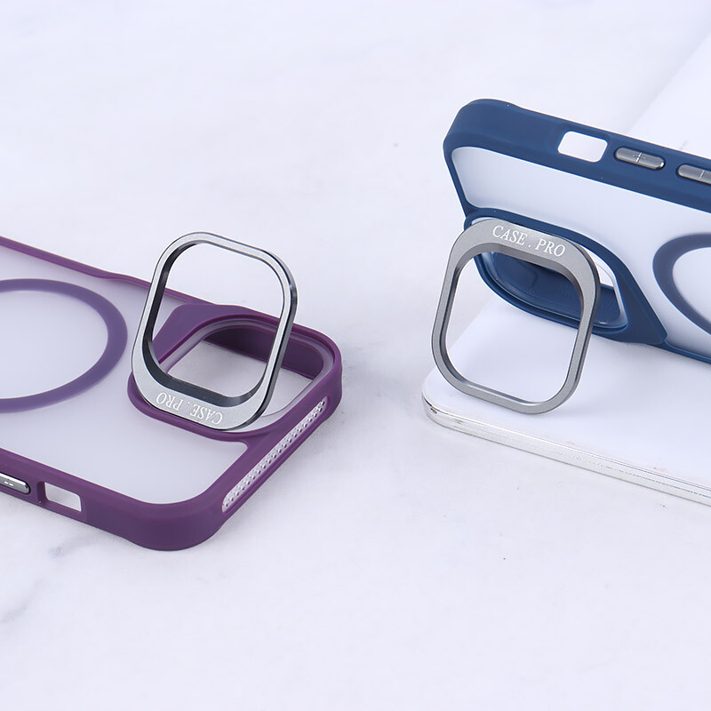 قاب مگ سیف Case.Pro آیفون iPhone 13 / 14 استندشو پشت مات
