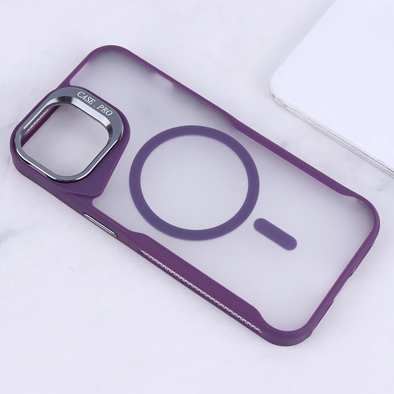قاب مگ سیف Case.Pro آیفون iPhone 13 / 14 استندشو پشت مات