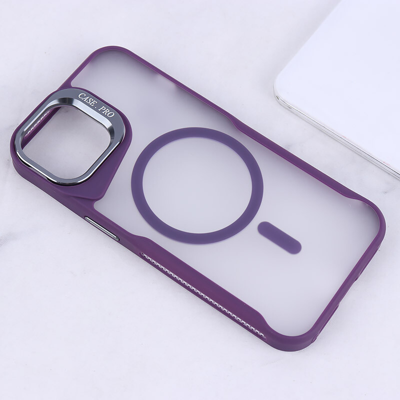 قاب مگ سیف Case.Pro آیفون iPhone 13 / 14 استندشو پشت مات