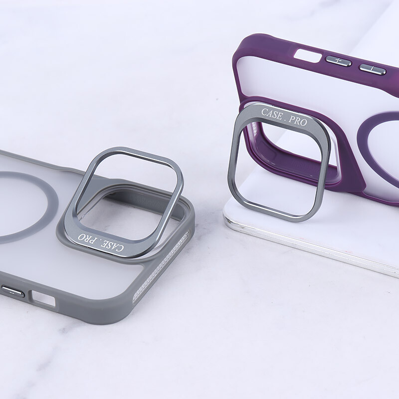قاب مگ سیف Case.Pro آیفون iPhone 13 Pro Max استندشو پشت مات