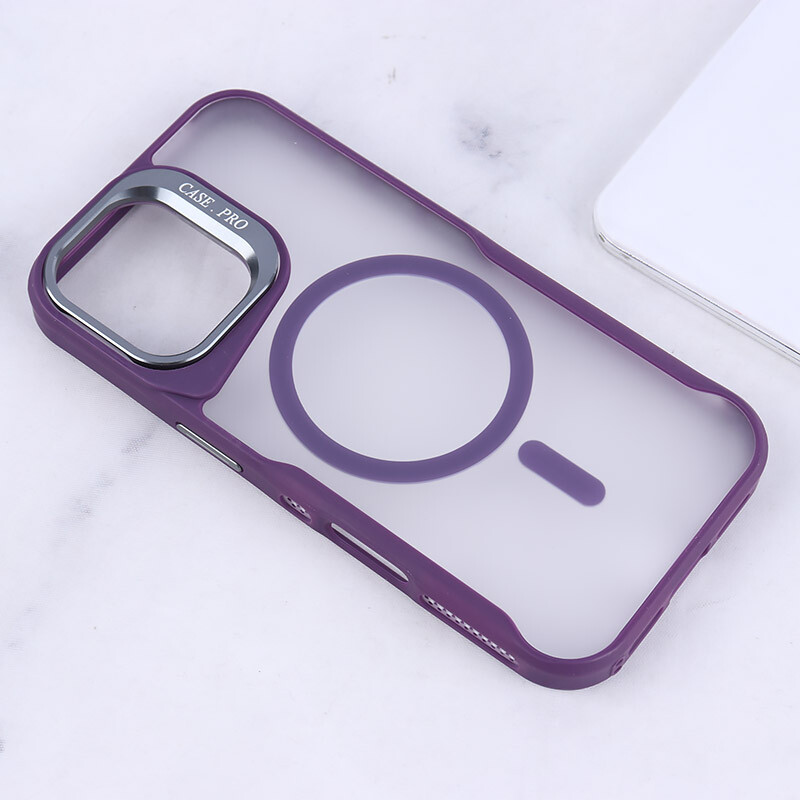 قاب مگ سیف Case.Pro آیفون iPhone 16 استندشو پشت مات