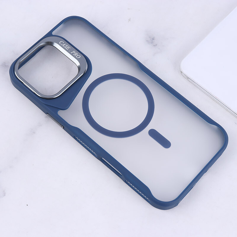 قاب مگ سیف Case.Pro آیفون iPhone 16 Pro Max استندشو پشت مات