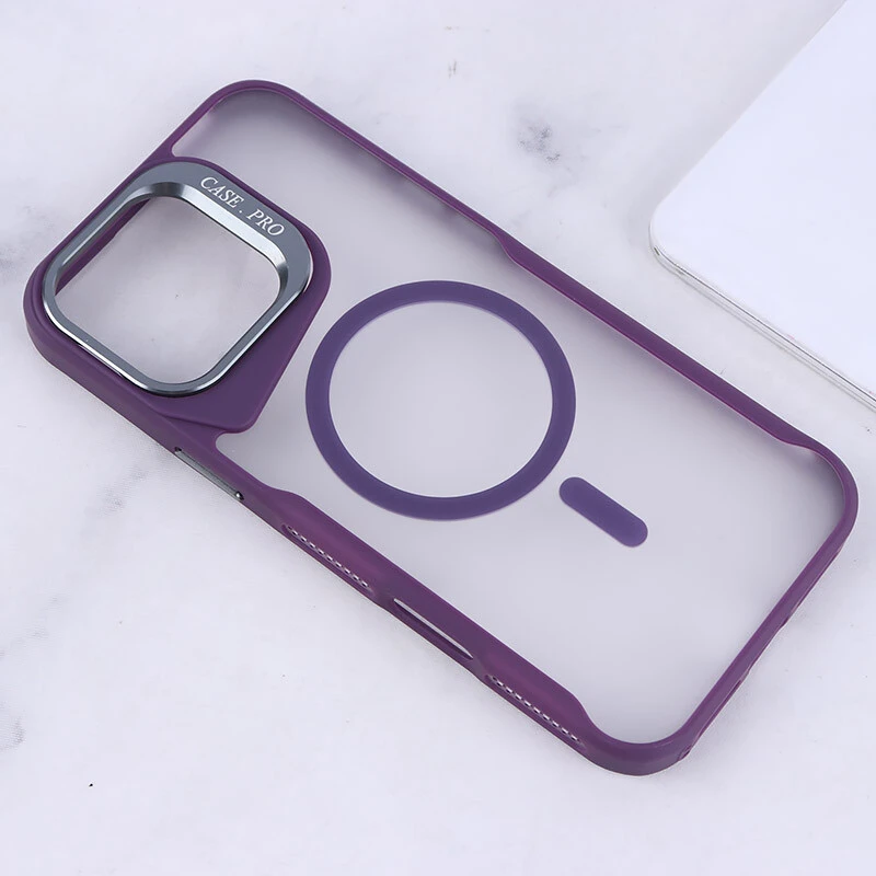 قاب مگ سیف Case.Pro آیفون iPhone 16 Pro Max استندشو پشت مات