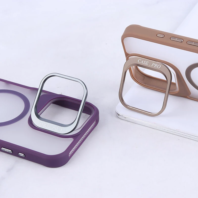 قاب مگ سیف Case.Pro آیفون iPhone 16 Pro Max استندشو پشت مات