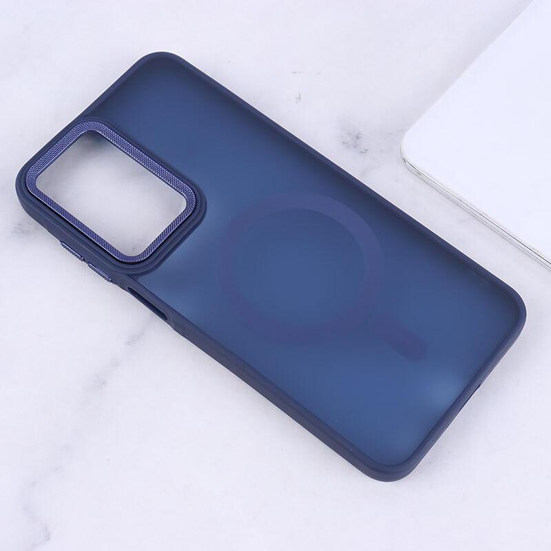 قاب PC مگ سیف سامسونگ Galaxy A26 پشت مات محافظ لنز متال