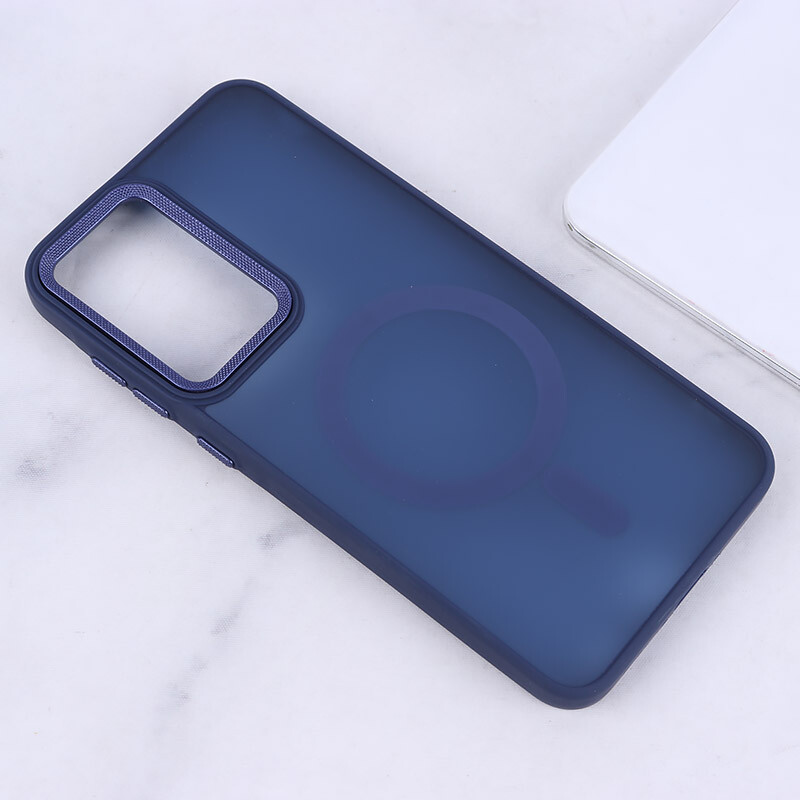 قاب PC مگ سیف سامسونگ Galaxy A36 پشت مات محافظ لنز متال